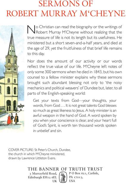 Sermons of Robert Murray M‘Cheyne — Interior page