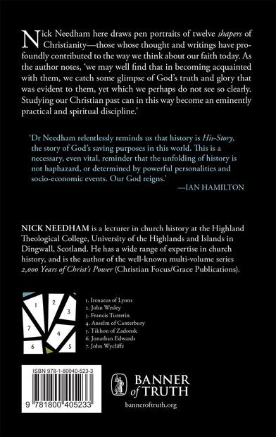 Shapers of Christianity — Back cover
