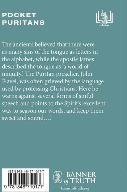 Sinful Speech — Back cover