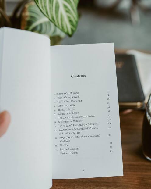 Suffering — Interior page