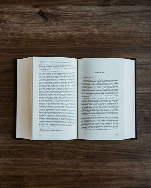 Systematic Theology — Interior page