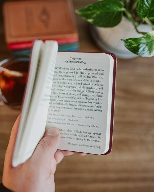 The Baptist Confession of Faith — Interior page