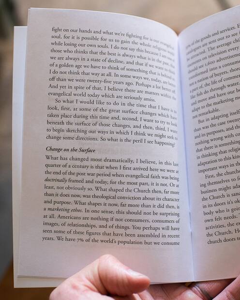 The Bleeding of the Evangelical Church — Interior page