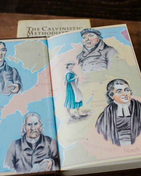 The Calvinistic Methodist Fathers of Wales — Interior page
