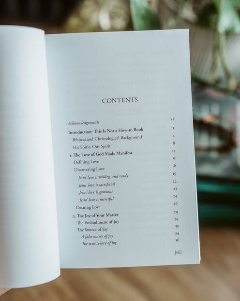 The Character of Christ — Interior page