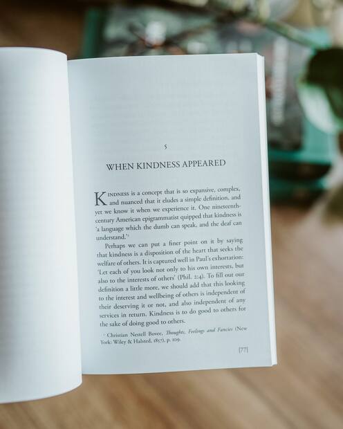 The Character of Christ — Interior page