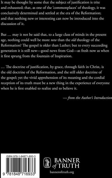 The Doctrine of Justification — Back cover