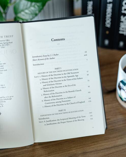 The Doctrine of Justification — Interior page