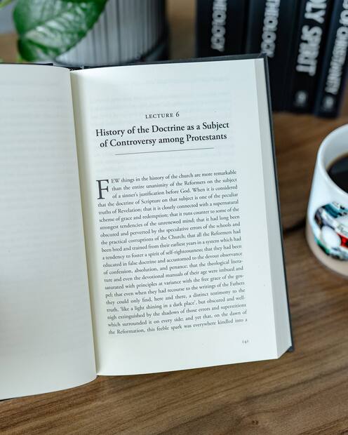 The Doctrine of Justification — Interior page