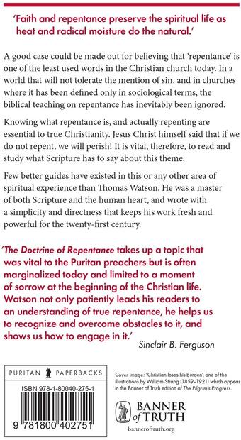 The Doctrine of Repentance — Interior page