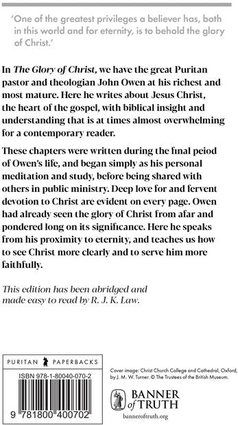 The Glory of Christ — Interior page