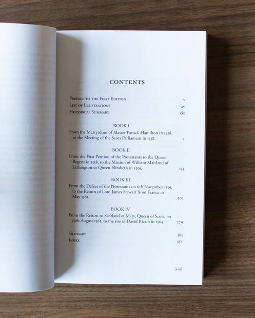 The History of the Reformation in Scotland — Interior page