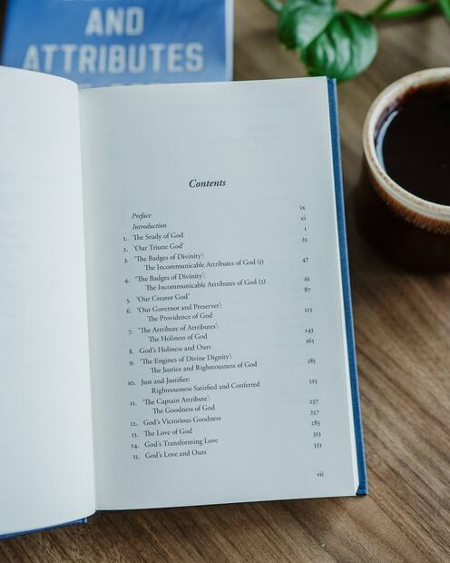 The Identity and Attributes of God — Interior page
