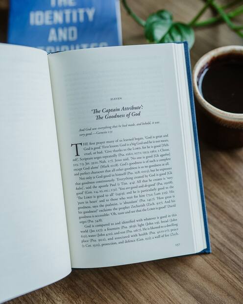 The Identity and Attributes of God — Interior page