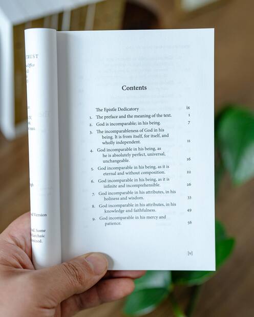 The Incomparableness of God — Interior page