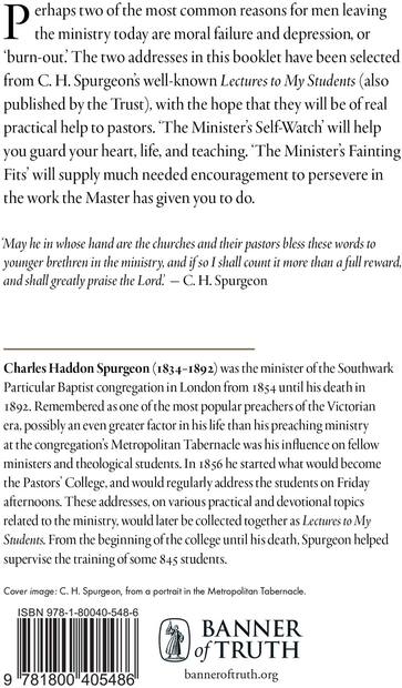 The Minister’s Self-Watch — Back cover