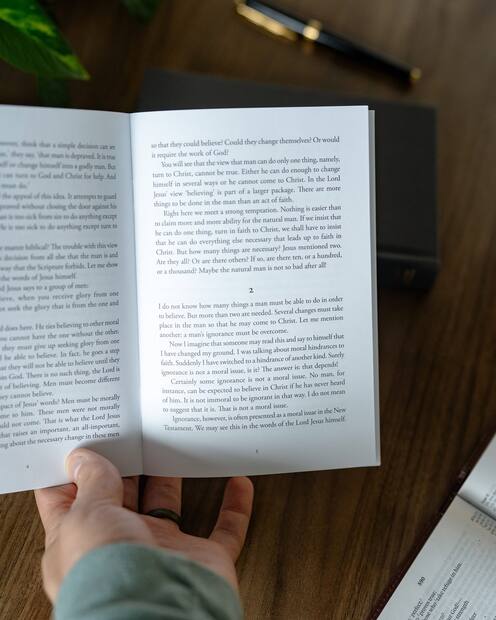 The Moral Basis of Faith — Interior page