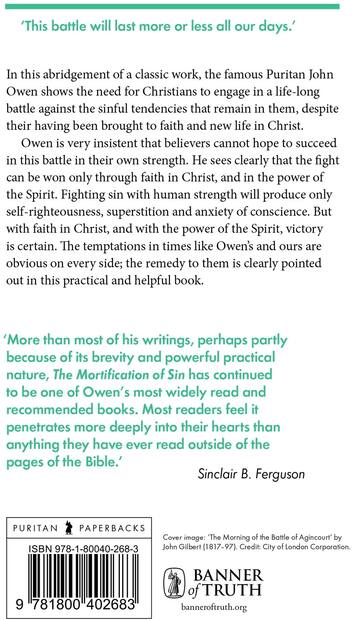 The Mortification of Sin — Interior page