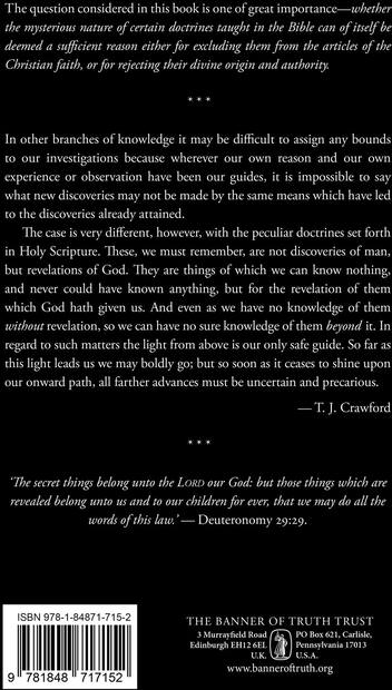 The Mysteries of Christianity — Back cover