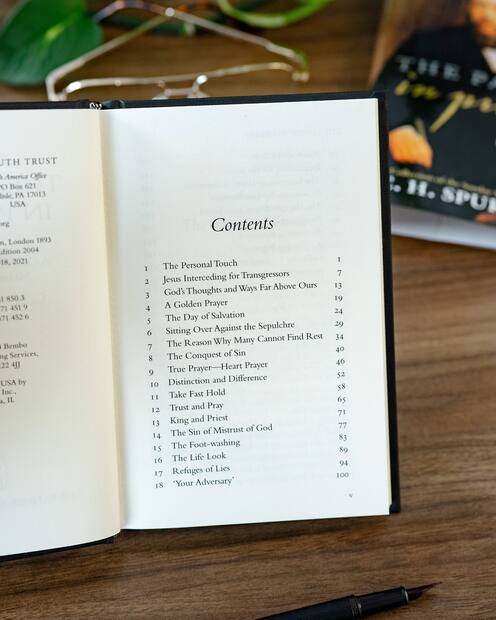 The Pastor in Prayer — Interior page