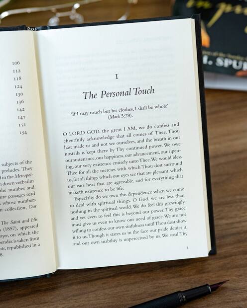 The Pastor in Prayer — Interior page