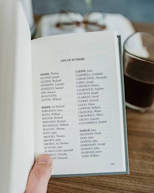 The Puritans Day by Day — Interior page