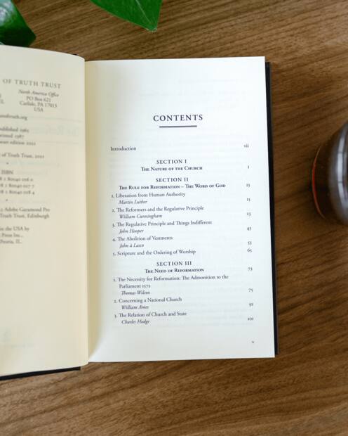 The Reformation of the Church — Interior page