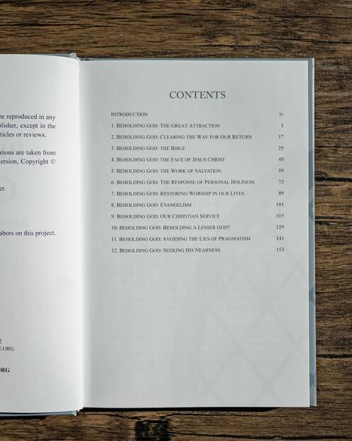 The Sermons of Behold Your God — Interior page