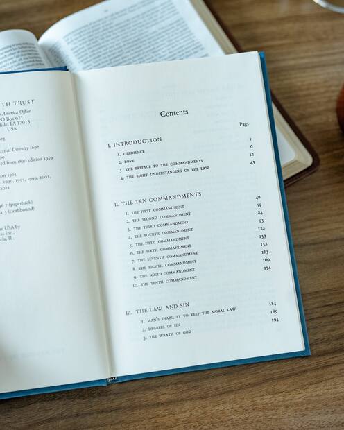 The Ten Commandments — Interior page