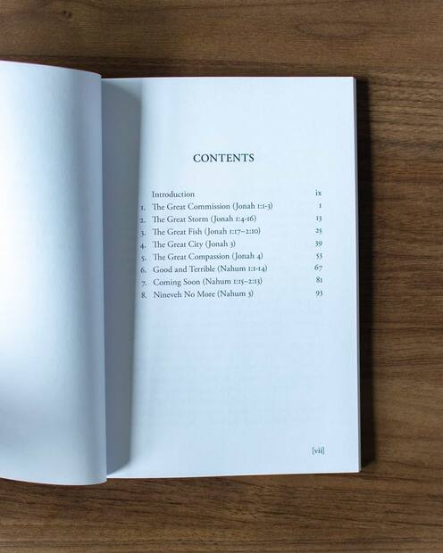 The Two Prophets to Nineveh — Interior page