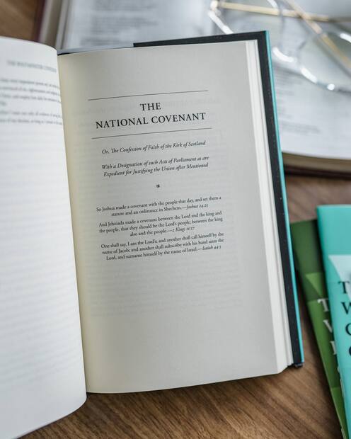 The Westminster Confession — Interior page