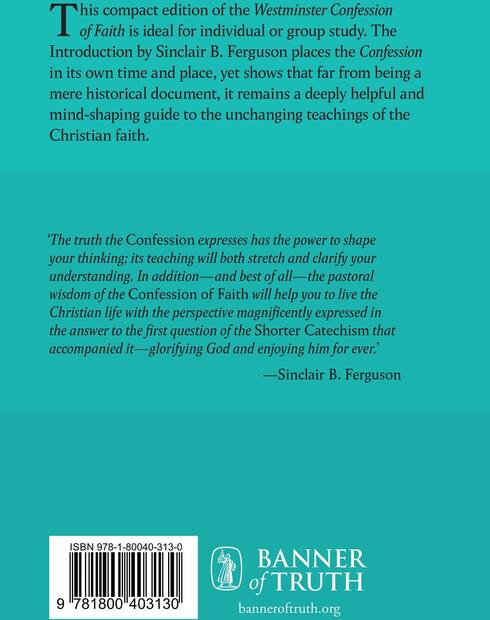 The Westminster Confession of Faith — Back cover