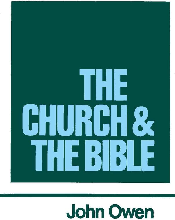 Cover of The Church & the Bible