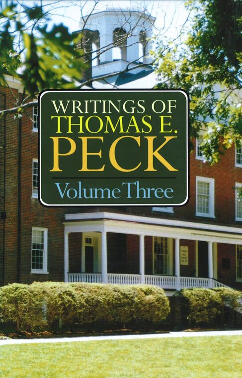 Cover of The Writings of Thomas Peck