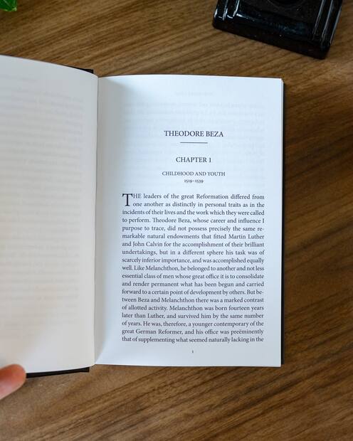 Theodore Beza — Interior page