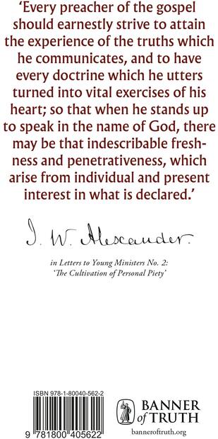 Thoughts on Preaching — Back cover