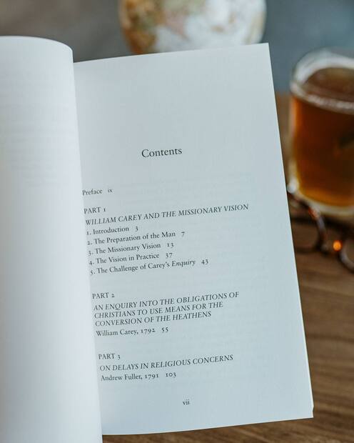 William Carey — Interior page