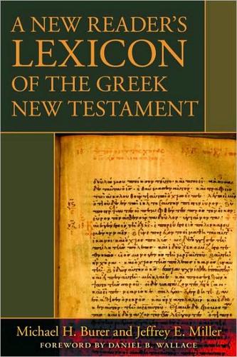 Cover of A New Reader's Lexicon of the Greek New Testament