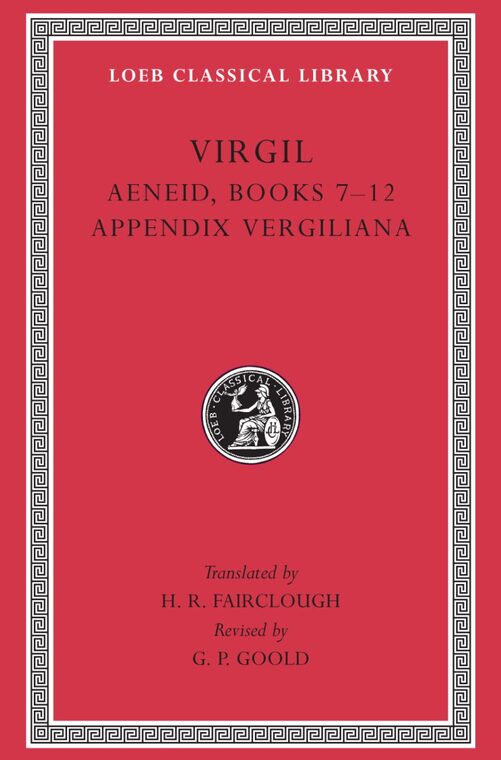 Cover of Aeneid, Books 7–12. Appendix Vergiliana