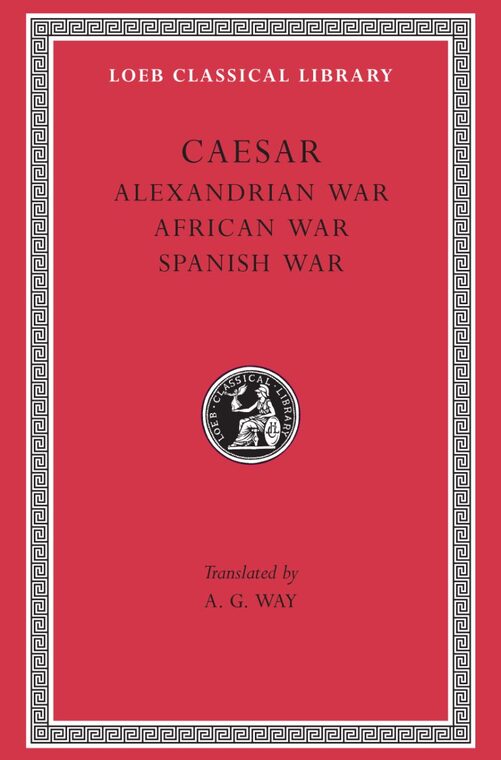 Cover of Alexandrian War. African War. Spanish War