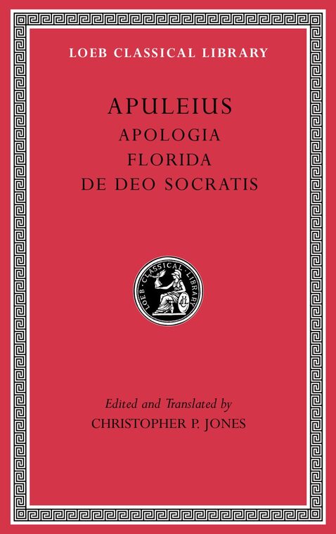 Cover of Apologia. Florida. De Deo Socratis