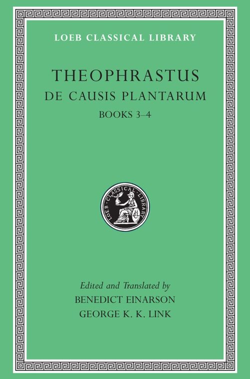 Cover of De Causis Plantarum, Volume II: Books 3-4