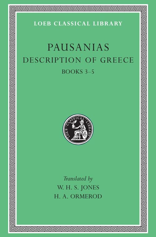 Cover of Description of Greece, Volume II