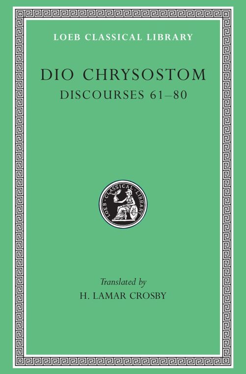 Cover of Discourses 61-80. Fragments. Letters