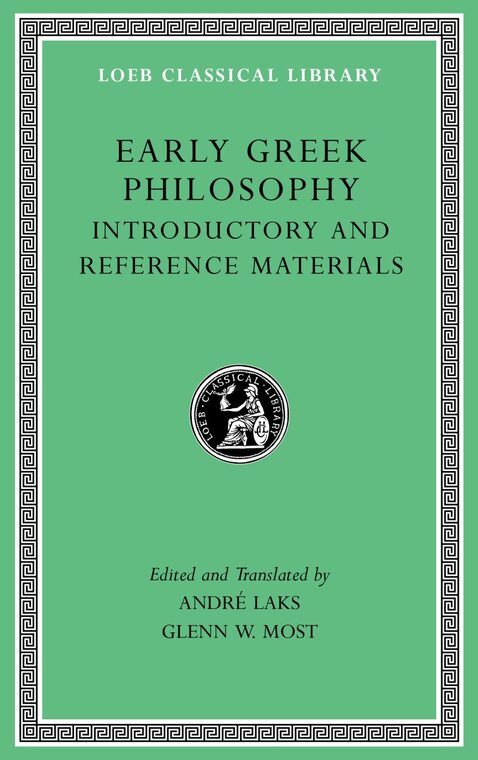 Cover of Early Greek Philosophy, Volume I
