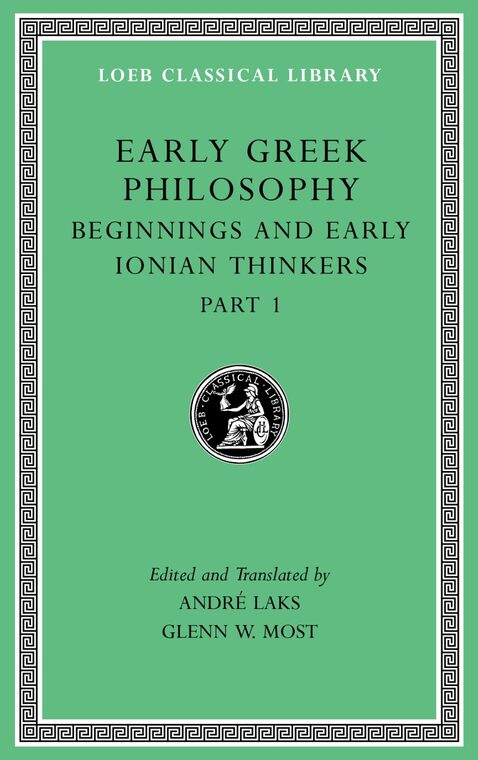 Cover of Early Greek Philosophy, Volume II