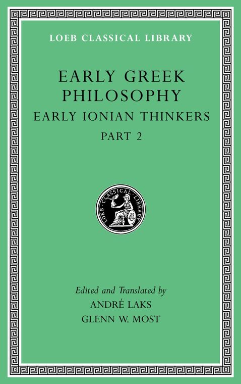 Cover of Early Greek Philosophy, Volume III
