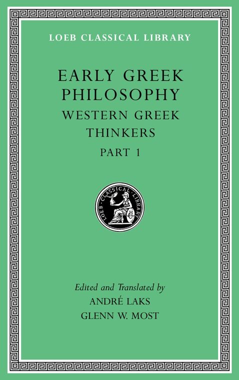 Cover of Early Greek Philosophy, Volume IV