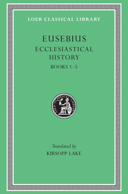 Cover of Ecclesiastical History, Volume I