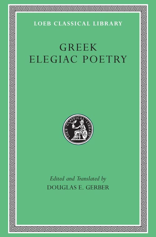 Cover of Greek Elegiac Poetry